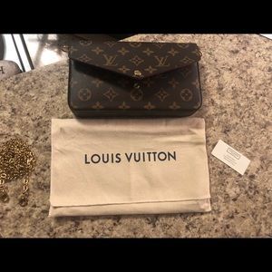 Louis Vuitton Felice wallet on chain